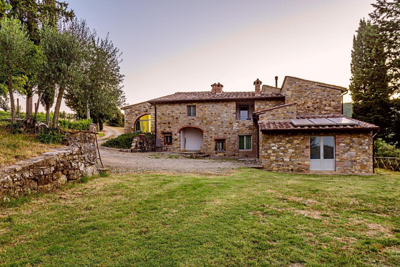 Вилла Agriturismo Casa Al Bosco Кастелина ин Шианти Экстерьер фото